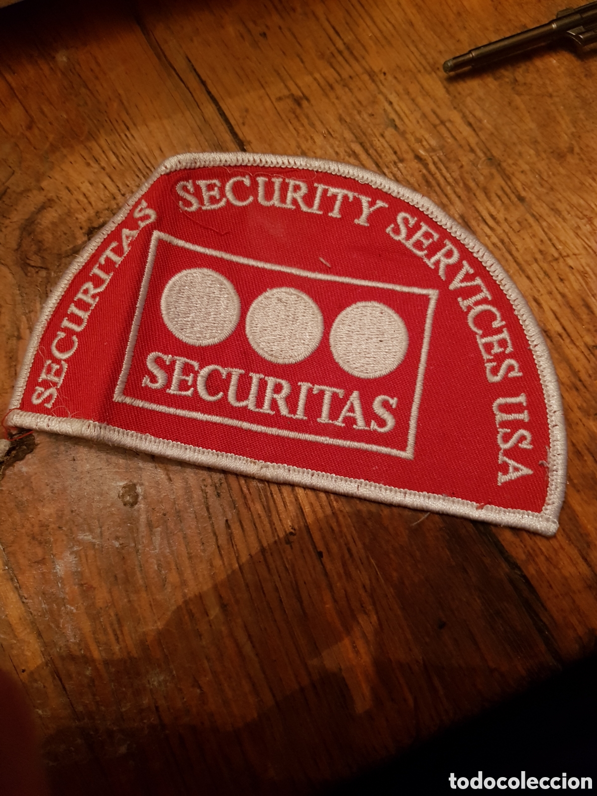 Coleccionismo: PARCHE BORDADO DE SEGURITAS - Foto 1