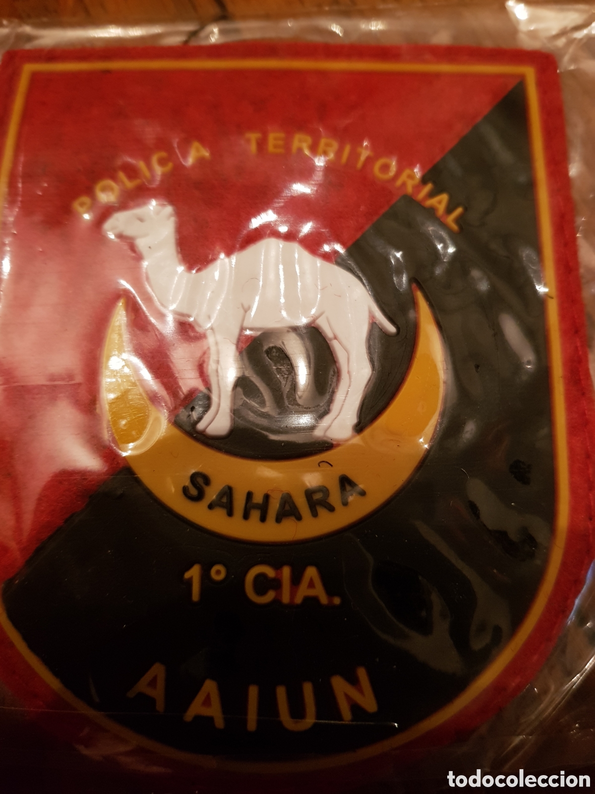 Coleccionismo: PARCHE MILITAR SAHARA REGULARES.