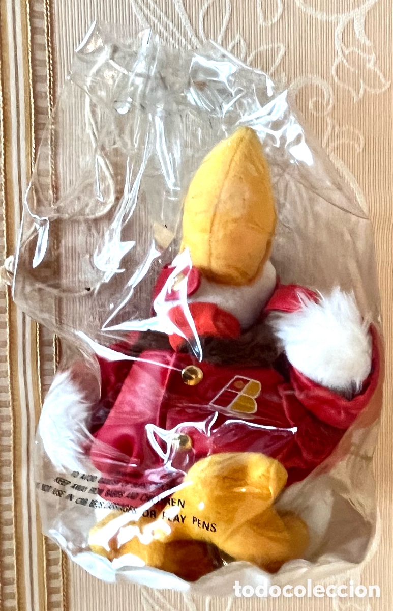 Coleccionismo: Peluche Vintage Pel&iacute;cano Quir&oacute;n Iberia Aviador - NUEVO EN EMBALAJE ORIGINAL