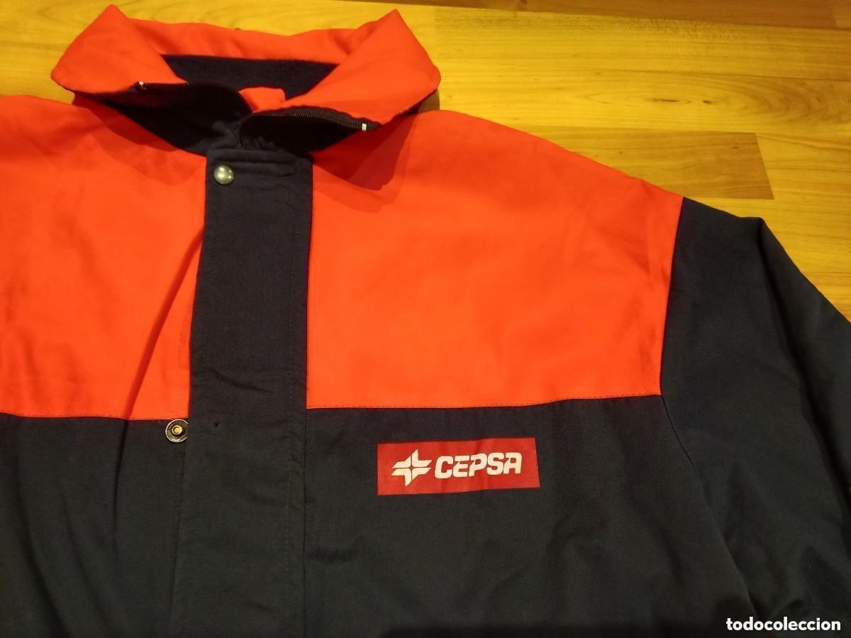 Coleccionismo: CHAQUET&Oacute;N CEPSA. HIDROFUGADO E IGNIFUGADO. TALLA L - Foto 1