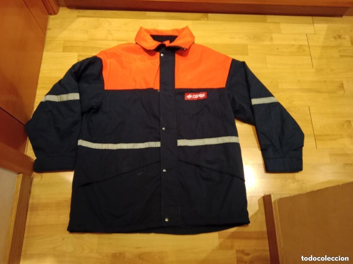 Coleccionismo: CHAQUET&Oacute;N CEPSA. HIDROFUGADO E IGNIFUGADO. TALLA L - Foto 6