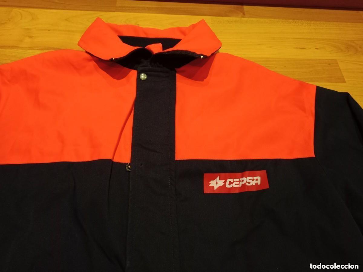 Coleccionismo: CHAQUET&Oacute;N CEPSA. HIDROFUGADO E IGNIFUGADO. TALLA L - Foto 7