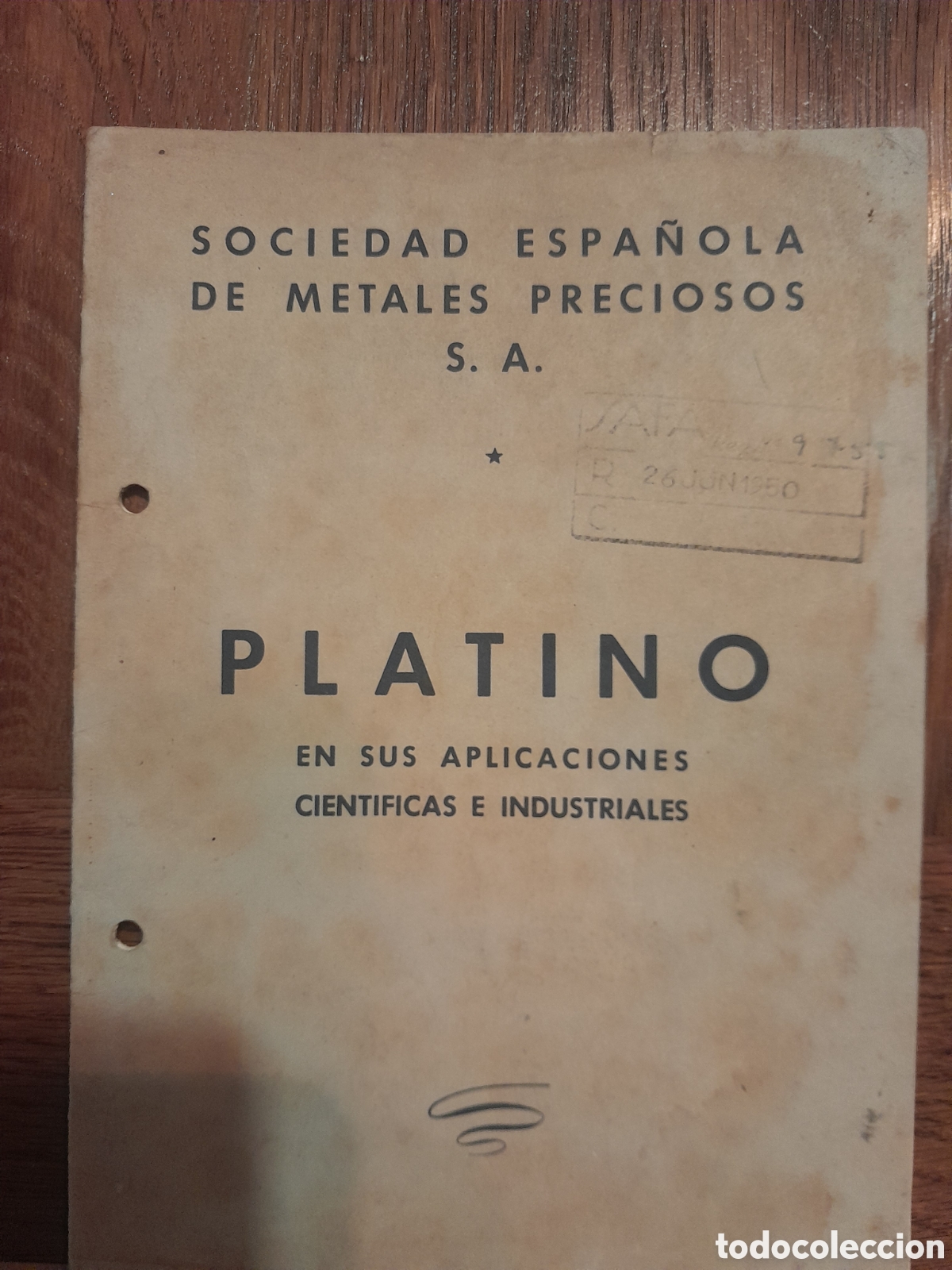 Coleccionismo: Platino en sus aplicaciones cient&iacute;ficas e industriales