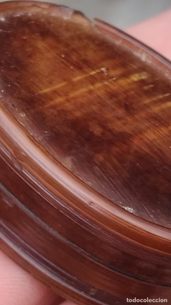 Coleccionismo: Bo&icirc;te a tabac 1850 corne du paysan - Foto 2