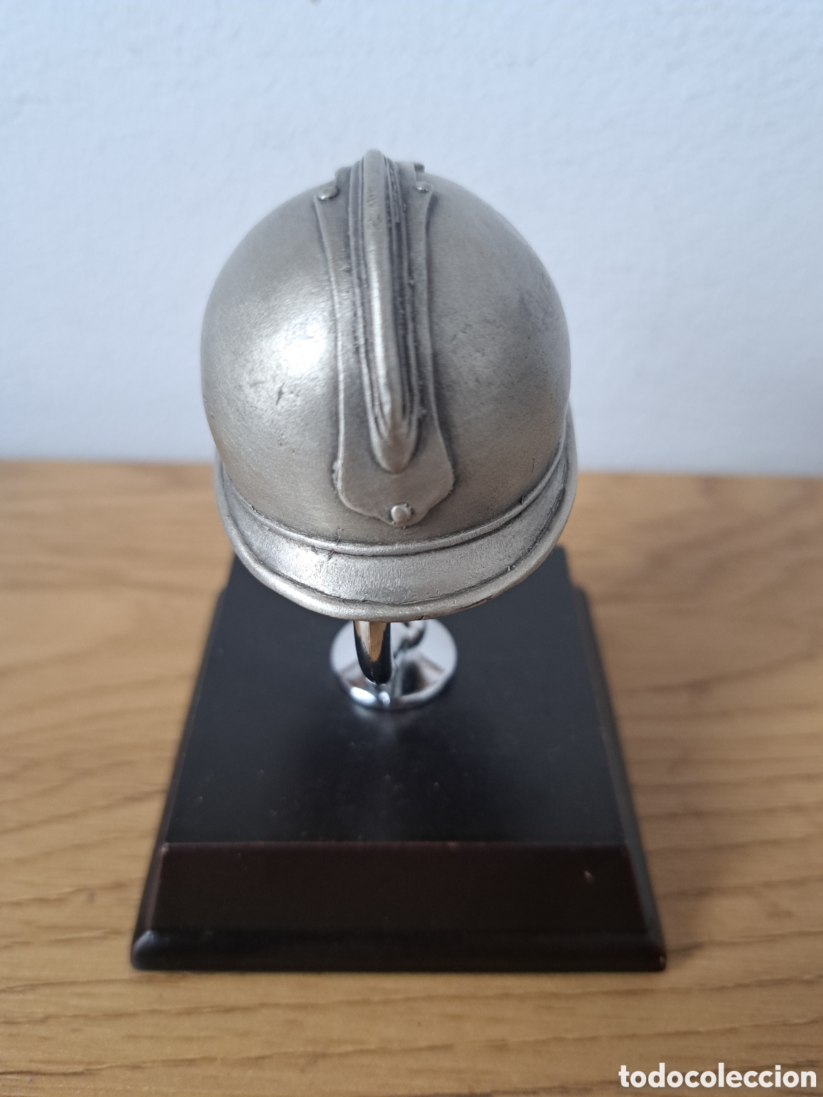 Coleccionismo: Mini casco de plomo.Ferdinand Foch. Salvat - Foto 3