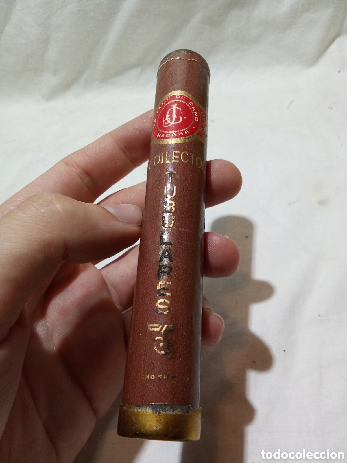 Coleccionismo: PURO HABANO FLOR DE CANO CON FUNDA - Foto 4