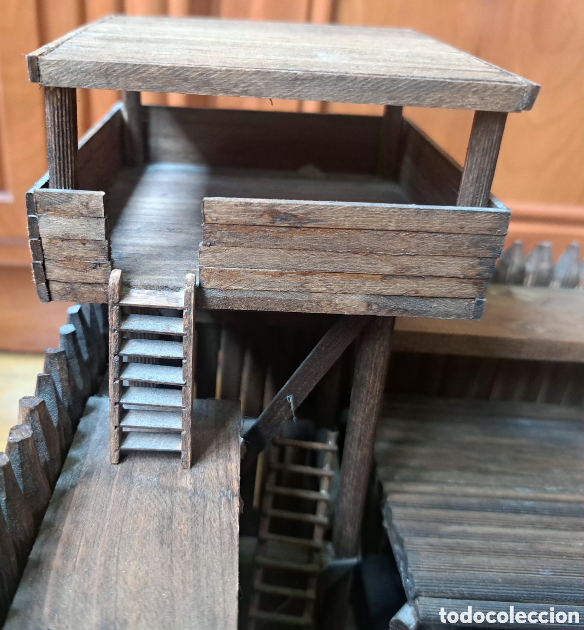 Coleccionismo: Fuerte Fort Comanche Maqueta. - Foto 4