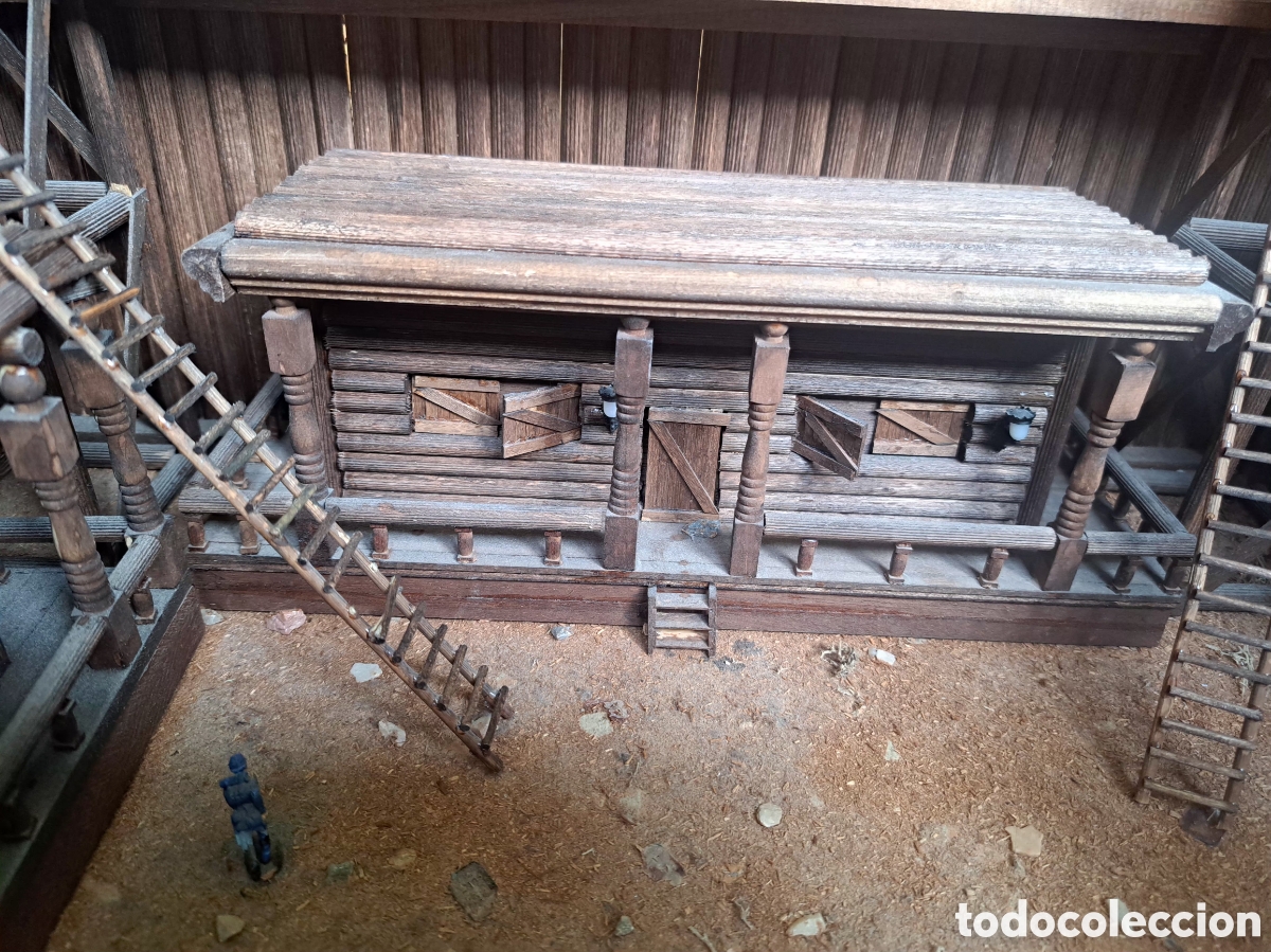 Coleccionismo: Fuerte Fort Comanche Maqueta. - Foto 8
