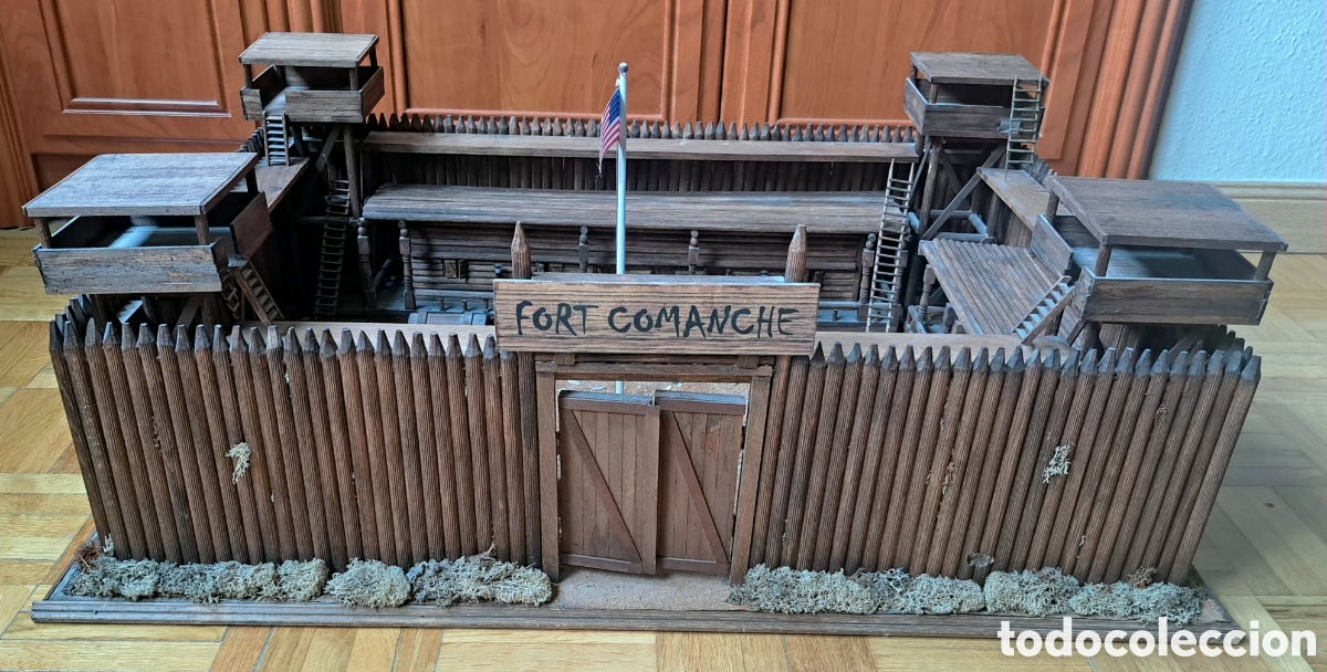 Collezionismo: Fuerte Fort Comanche Maqueta.