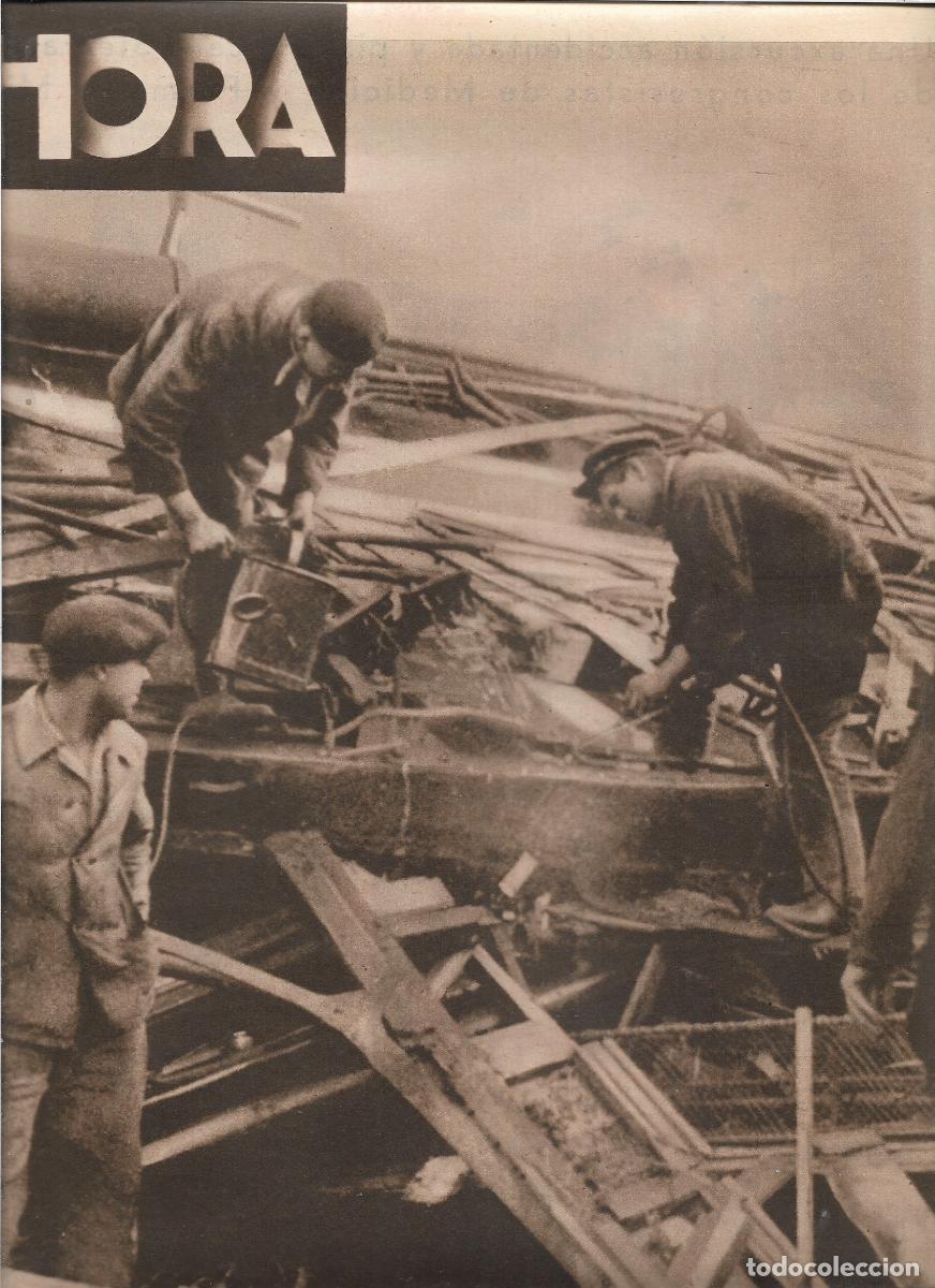 Coleccionismo: A&Ntilde;O 1933 RECORTE PRENSA FRANCIA CHOQUE TREN RAPIDO PARIS LE CROISIC MAS 100 HERIDOS 14 MUERTOS