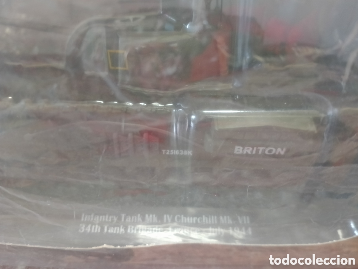 Coleccionismo: Tanque a escala 1/43 con Fasc&iacute;culo - Foto 8