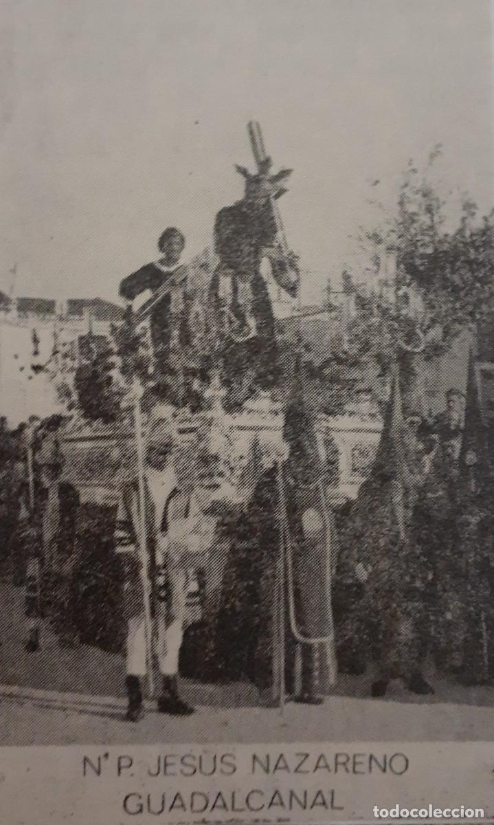 Coleccionismo: SEMANA SANTA GUADALCANAL, 1970, N. P. JES&Uacute;S NAZARENO, RETAL PUBLICACION, 6X10 CM. APROX.