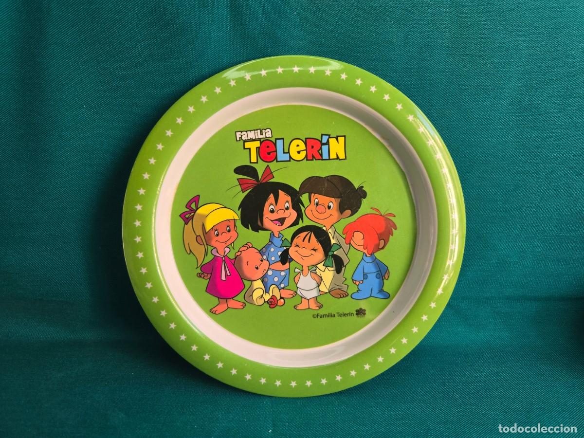 Coleccionismo: PLATO DE PLASTICO LA FAMILIA TELERIN