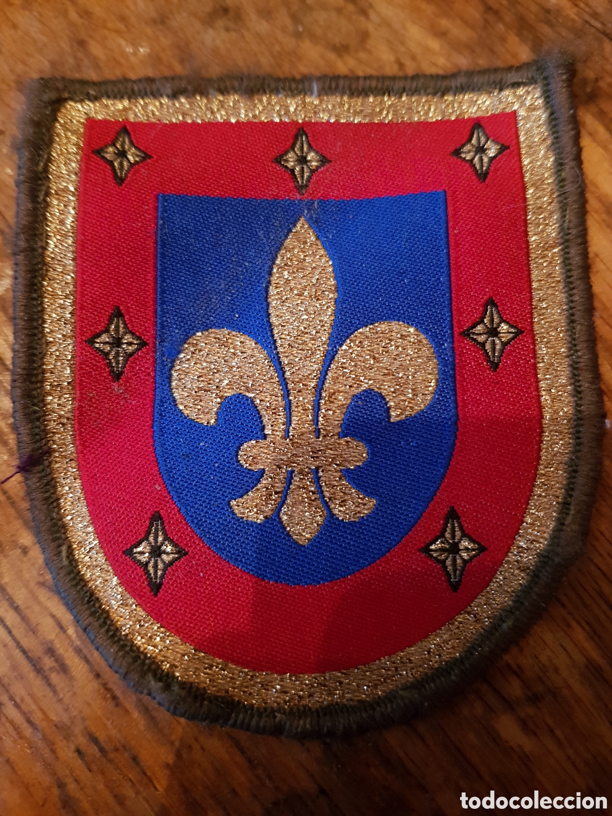 Coleccionismo: PARCHE MILITAR FLOR DE LIS