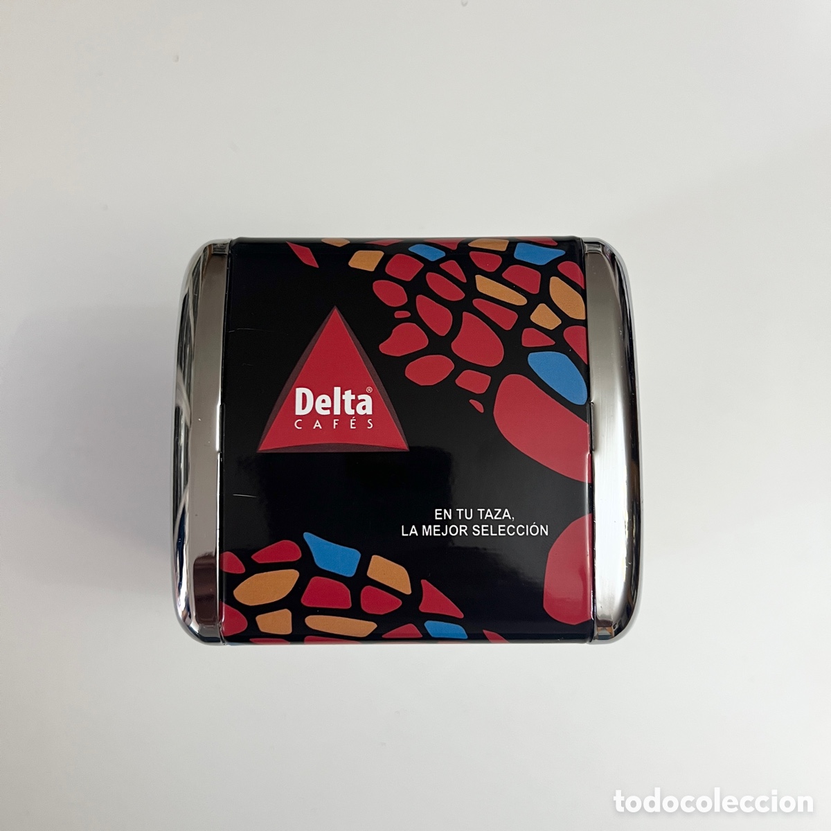 Coleccionismo: Servilletero de mesa de bar Delta Caf&eacute;s - Foto 4