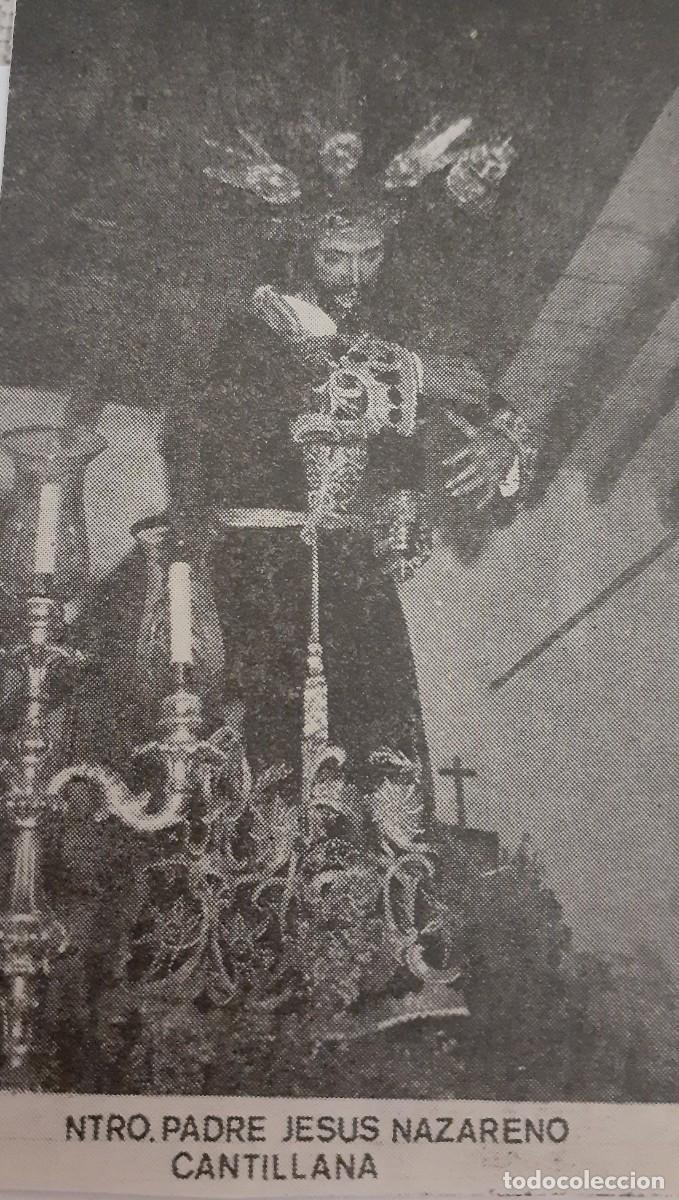 Coleccionismo: SEMANA SANTA CANTILLANA, 1970, NTRO. PADRE JES&Uacute;S NAZARENO , RETAL PUBLICACION, 6X10 CM. APROX.