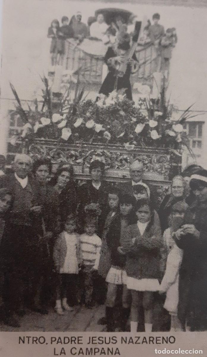 Coleccionismo: SEMANA SANTA LA CAMPANA, 1970, NTRO. PADRE JES&Uacute;S NAZARENO , RETAL PUBLICACION, 6X11 CM. APROX.
