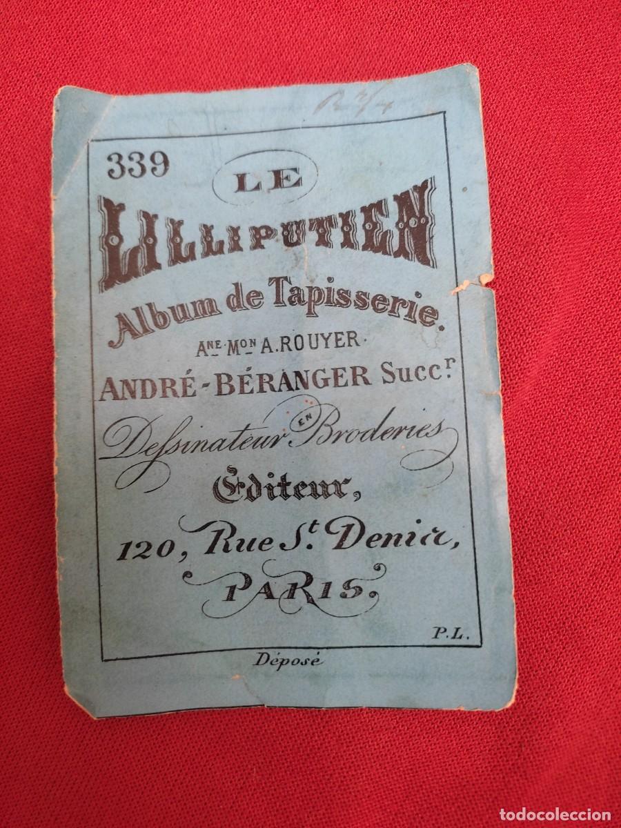 Collezionismo: Le Liliputien - Album de Tapisserie - A.Rouyer - 339 - finales de 1800