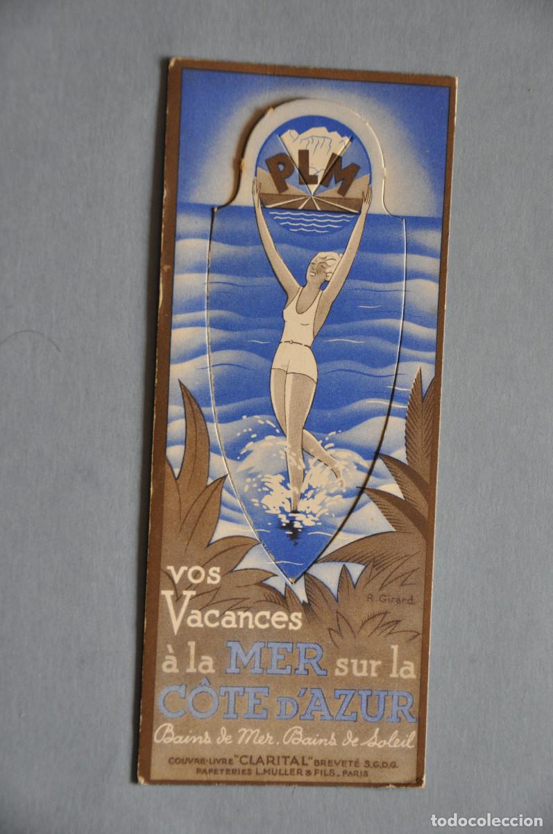Coleccionismo: ANTIGUA PUBLICIDAD DE LA COMPA&Ntilde;IA FERROVIARIA FRANCESA PLM - PAR&Iacute;S A LYON Y AL MEDITERR&Aacute;NEO