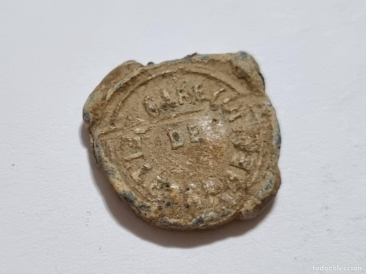 Coleccionismo: Marchamo m.1 Compa&ntilde;ia Ferrocarril P.L.M. Paris Lyon Francia Sello Plomo Precinto