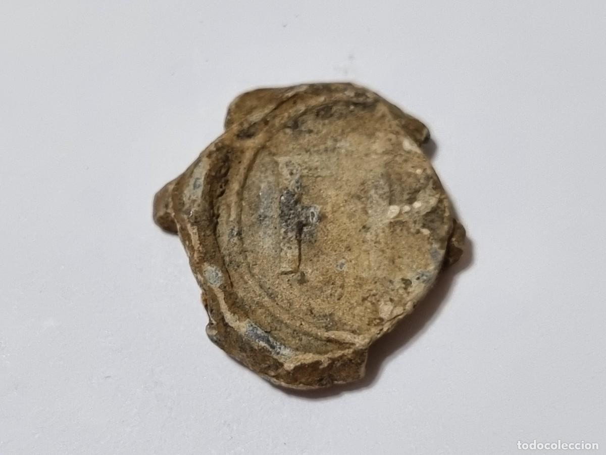 Coleccionismo: Marchamo m.4 F.R. _ENNE Francia Mercancia Comercial Sello Plomo Precinto