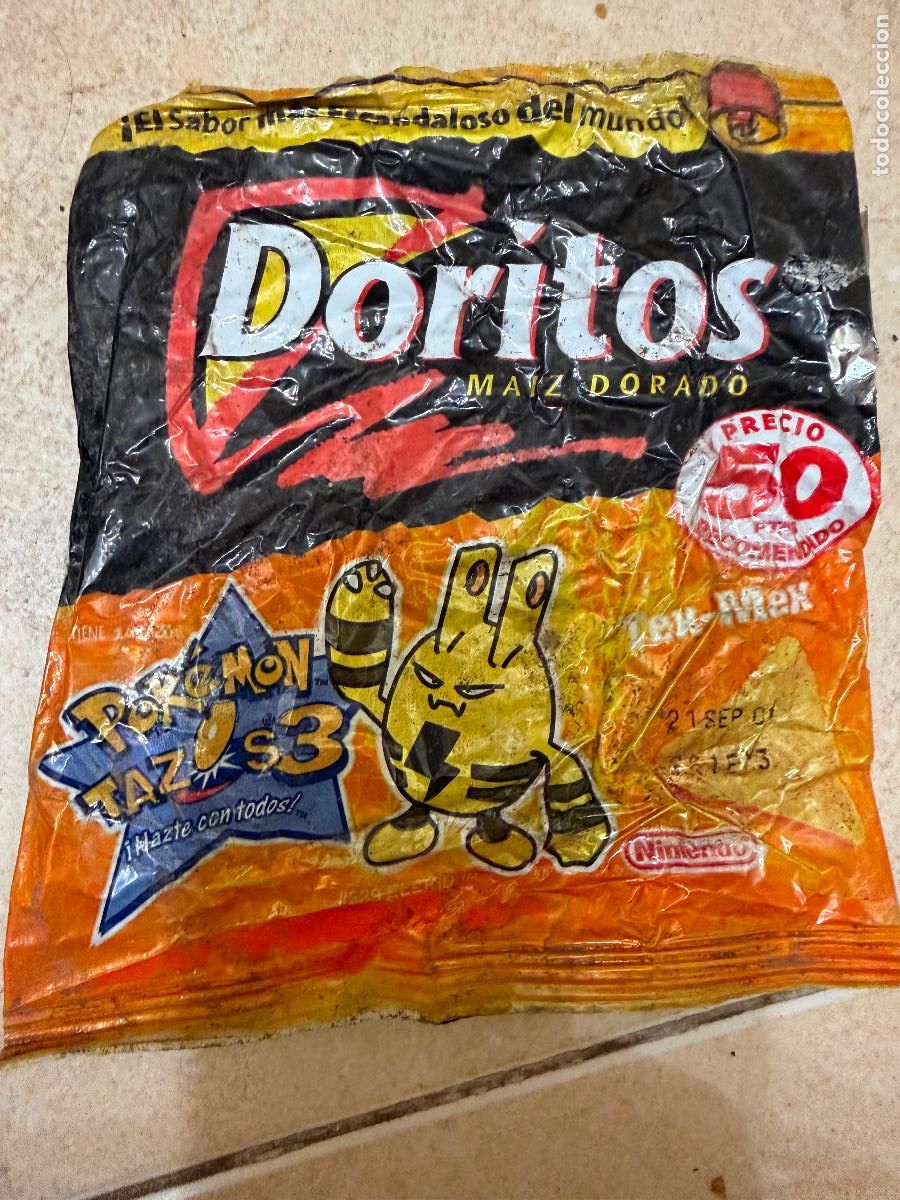 Coleccionismo: Envoltorio doritos pokemon Nintendo