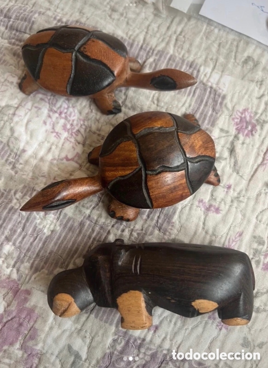 Coleccionismo: Colecci&oacute;n figuras madera
