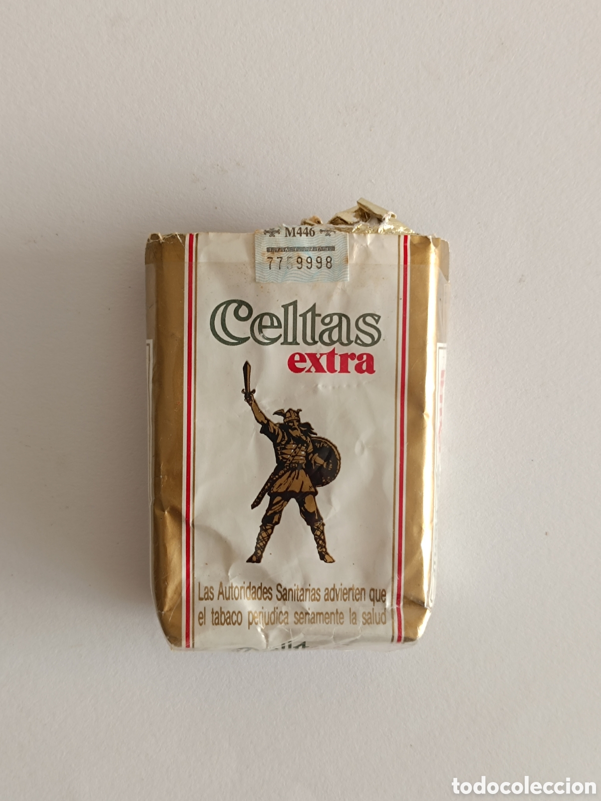 Coleccionismo: Cajetilla tabaco Celtas Extra vac&iacute;o - Foto 1