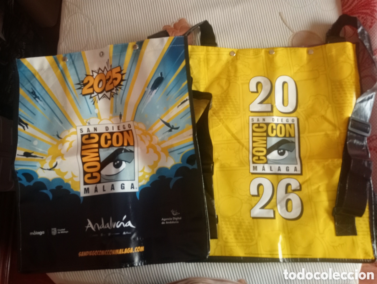 Collecting: Dos mochilas de la Comic con de M&aacute;laga