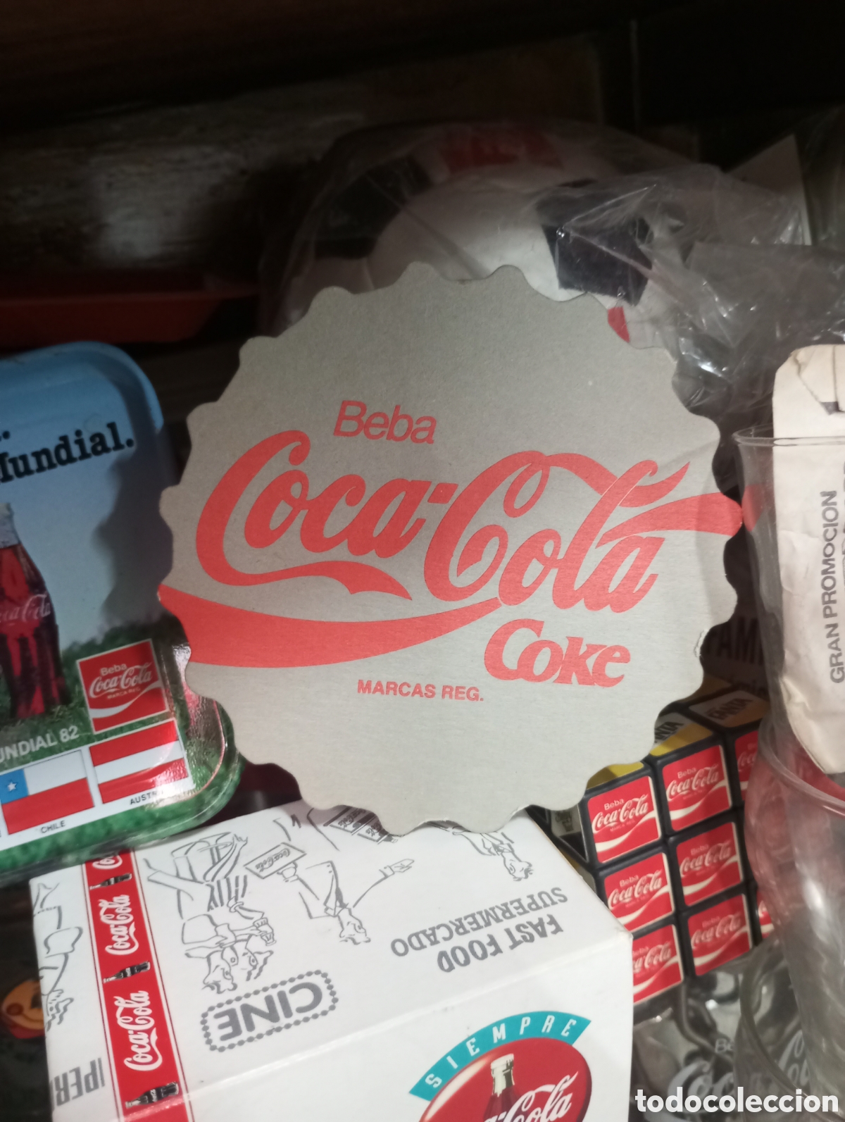 Collecting: Posavasos Coca Cola a&ntilde;os 80