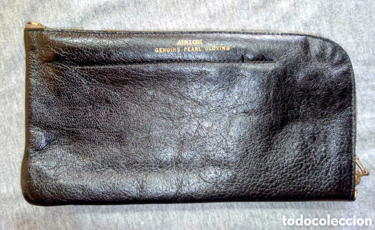 Coleccionismo: Estuche portapipas de piel - Foto 3