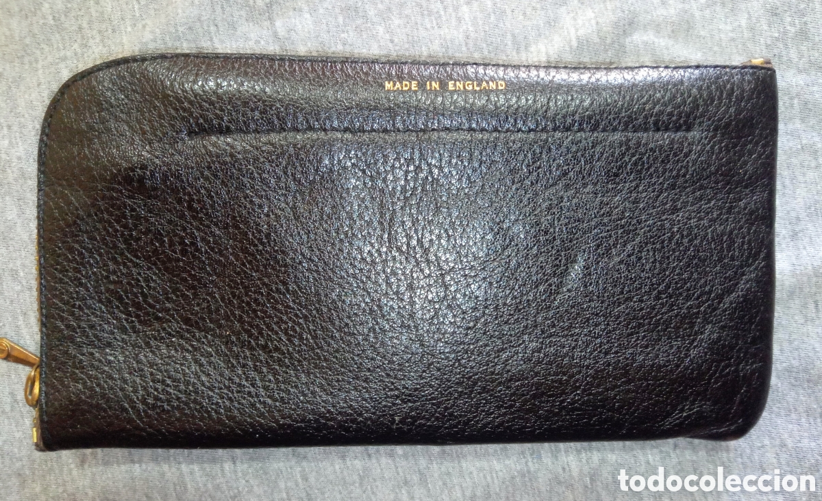 Coleccionismo: Estuche portapipas de piel - Foto 1