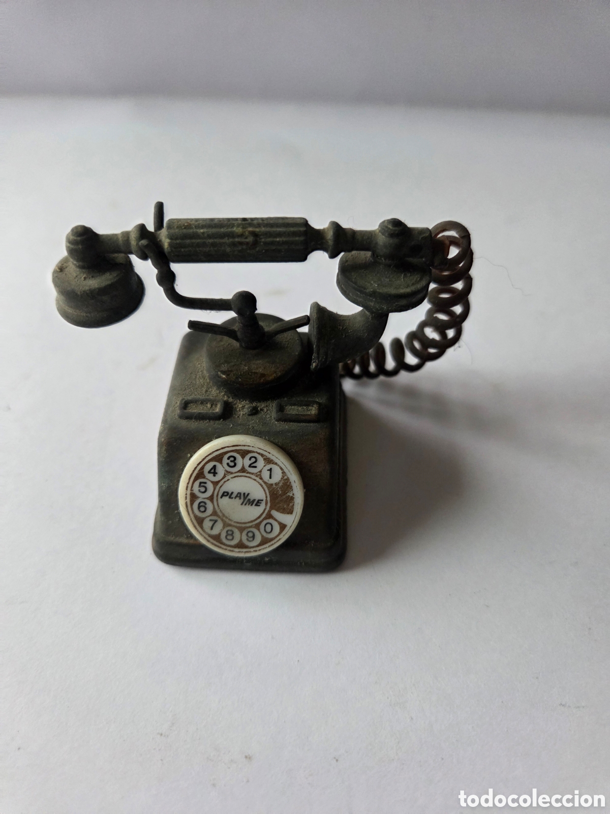 Coleccionismo: Sacapuntas vintage Play Me tel&eacute;fono antiguo