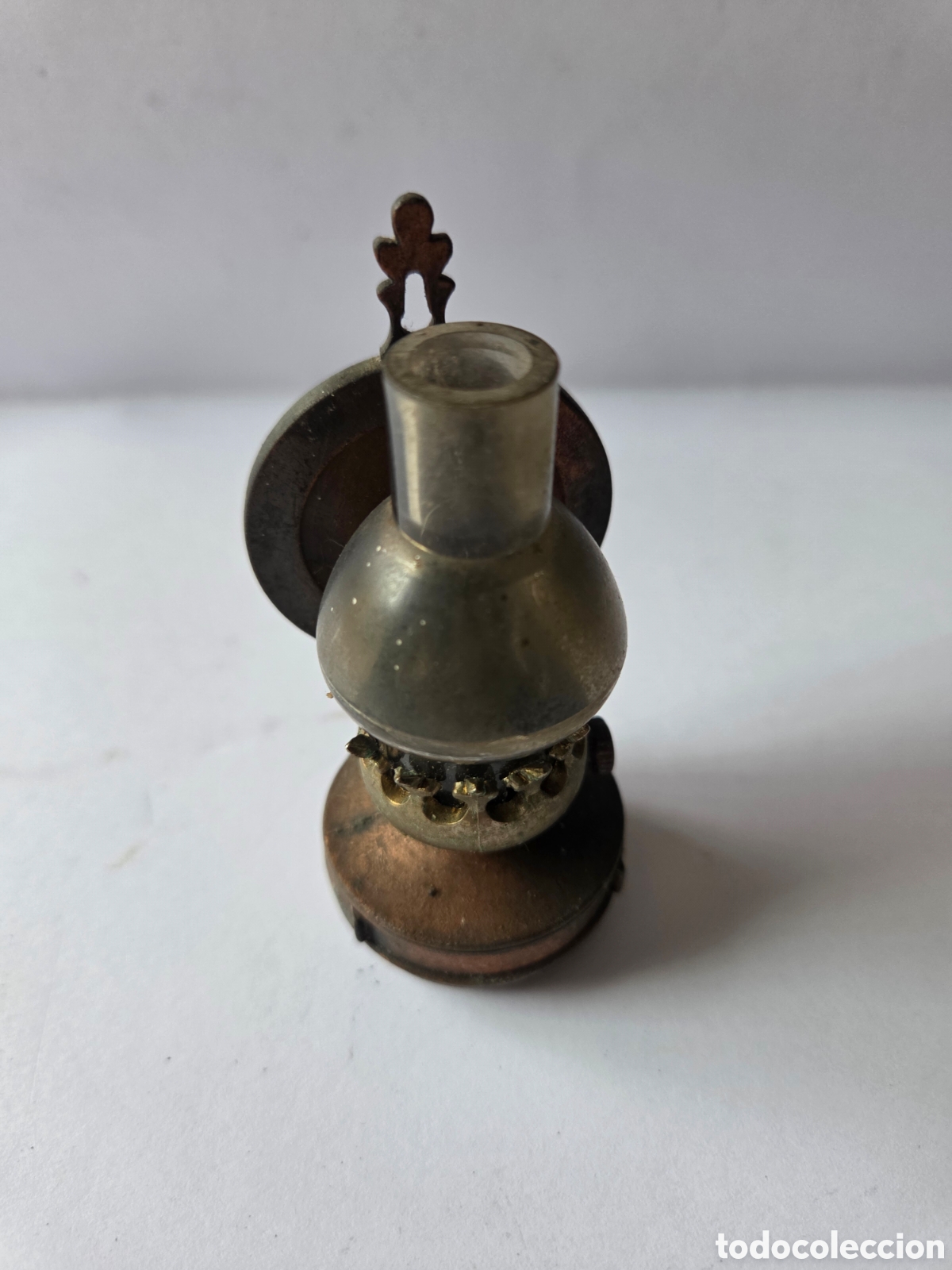Coleccionismo: Sacapuntas vintage Play Me quinqu&eacute; l&aacute;mpara antigua