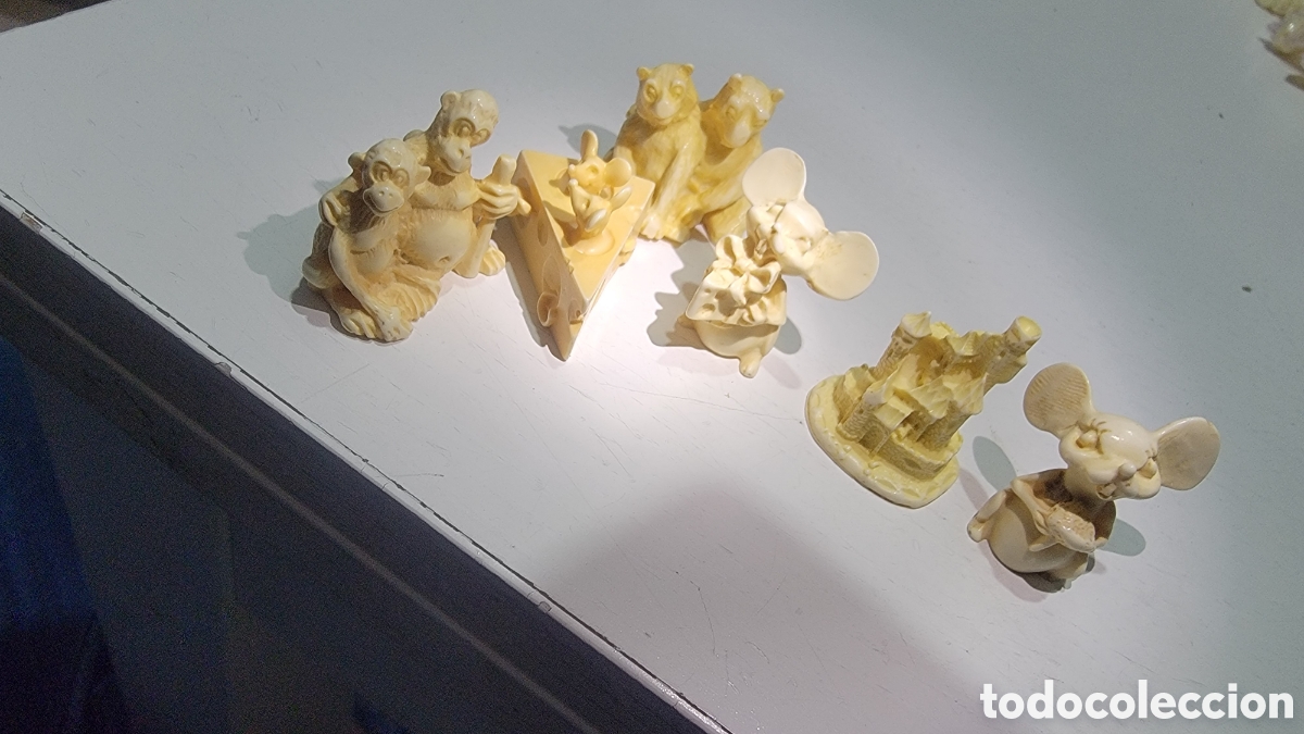 Coleccionismo: Lote de 6 figuras antiguas tipo Dunkin