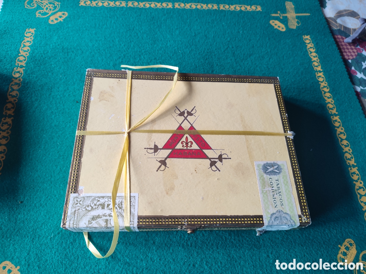 Collectionnisme: Caja puros tabaco cuba monte cristo habana 10 tubos sin desprecintar