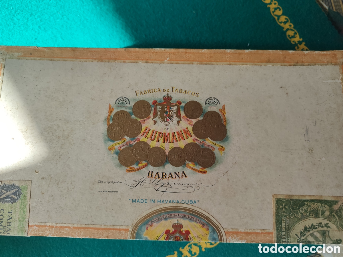 Collectionnisme: Caja puros tabaco habana cuba H. Upmann coronas Major 25