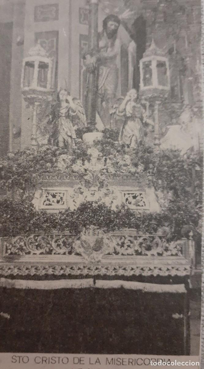 Coleccionismo: SEMANA SANTA ARAHAL , 1970, STMO. CRISTO DE LA MISERICORDIA , RETAL PUBLICACION, 6X11 CM. APROX.