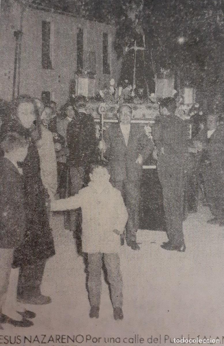 Coleccionismo: SEMANA SANTA ALAN&Iacute;S , 1970, JES&Uacute;S NAZARENO, RETAL PUBLICACION, 6X9 CM. APROX.