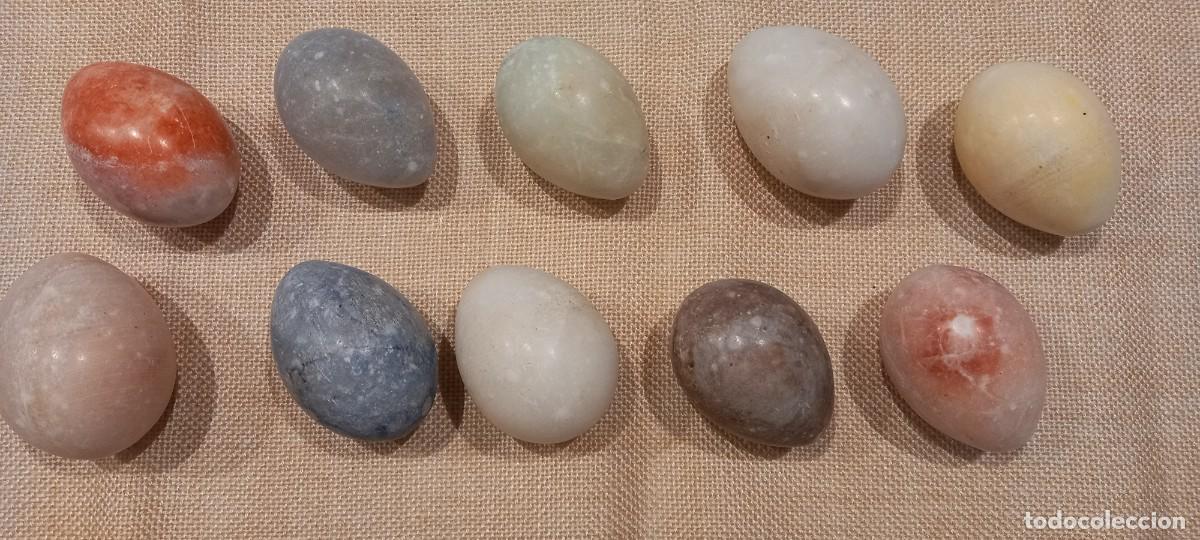 Coleccionismo: HUEVOS MARMOL LOTE DE 10 - Foto 1