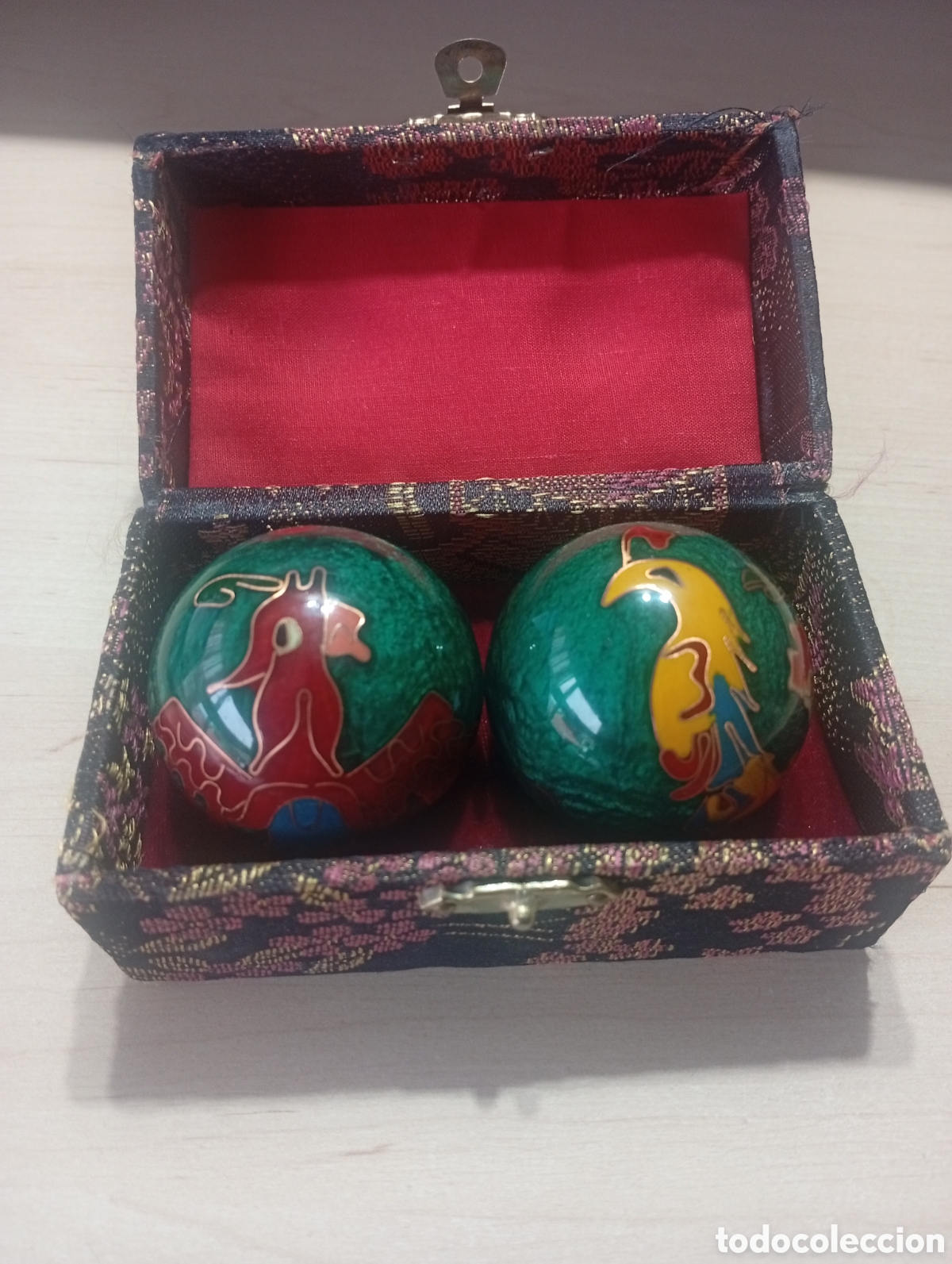 Coleccionismo: Bolas chinas sonoras de relax a&ntilde;os 90 - Foto 2