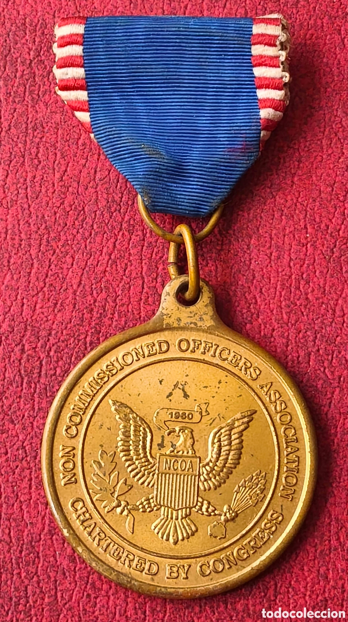 Coleccionismo: EEUU. 1988. ROTC. Condecoraci&oacute;n a logros y habilidades excepcionales del estudiante junior