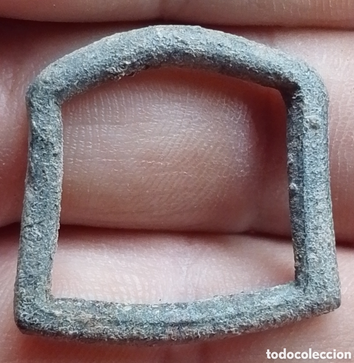 Coleccionismo: A-Hebilla de bronce siglo XVII - Foto 1
