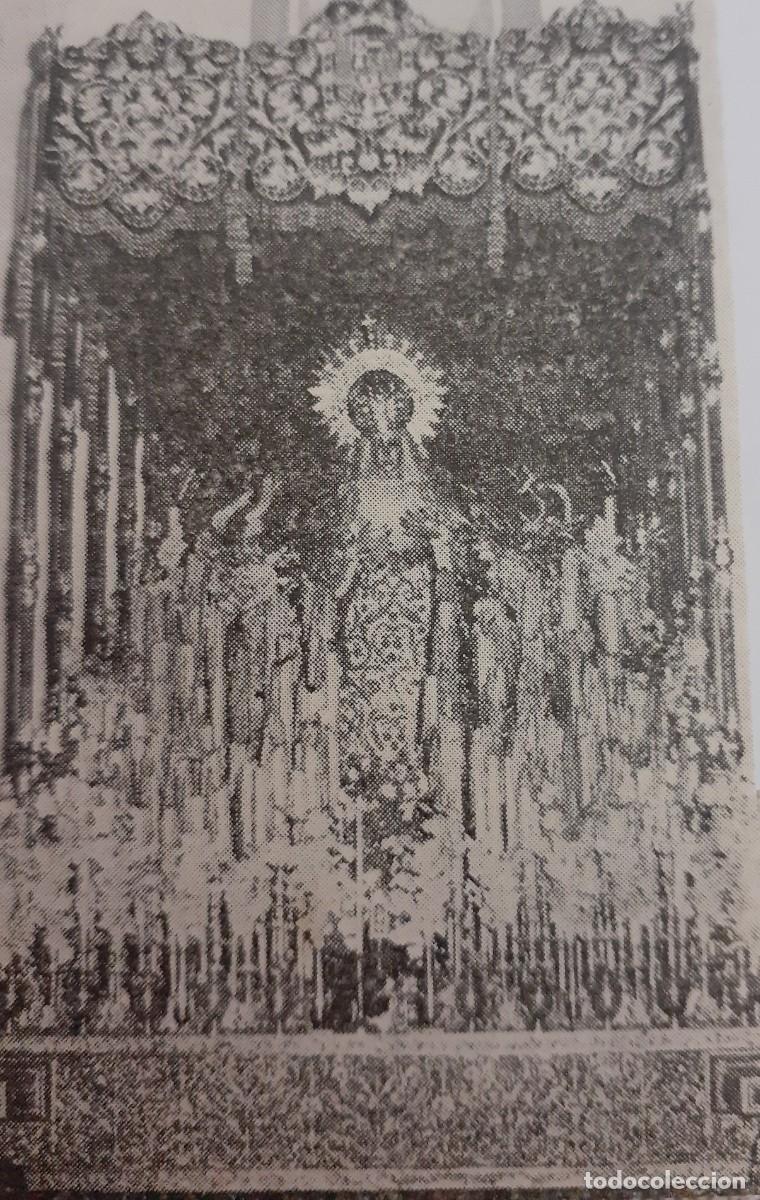 Coleccionismo: SEMANA SANTA SEVILLA, 1970, PASO PALIO HDAD. SAN BERNARDO, RETAL PUBLICACION, 6X10 CM. APROX.