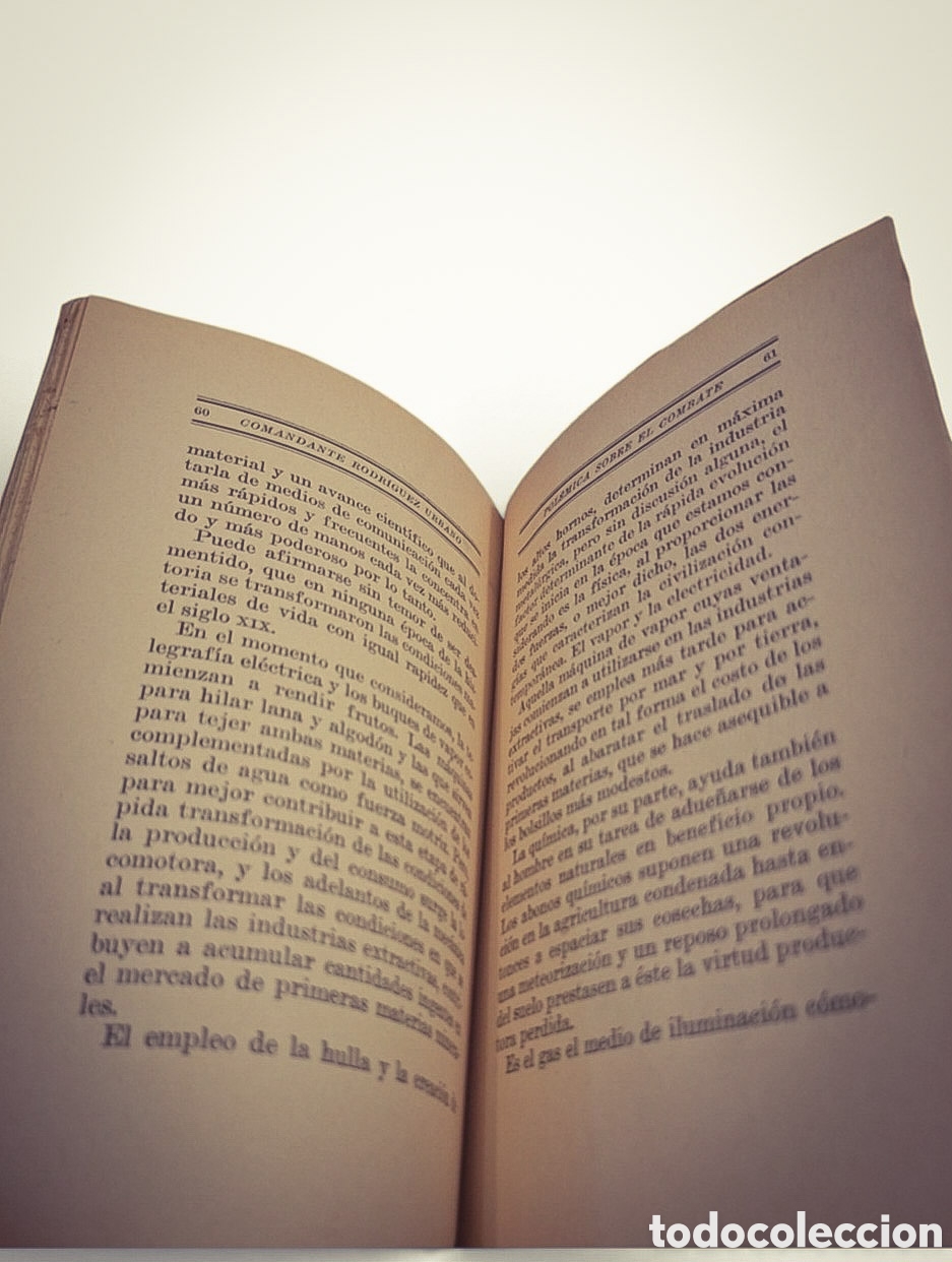 Coleccionismo: Libro Pol&eacute;mica sobre el combate (militaria) - Foto 7