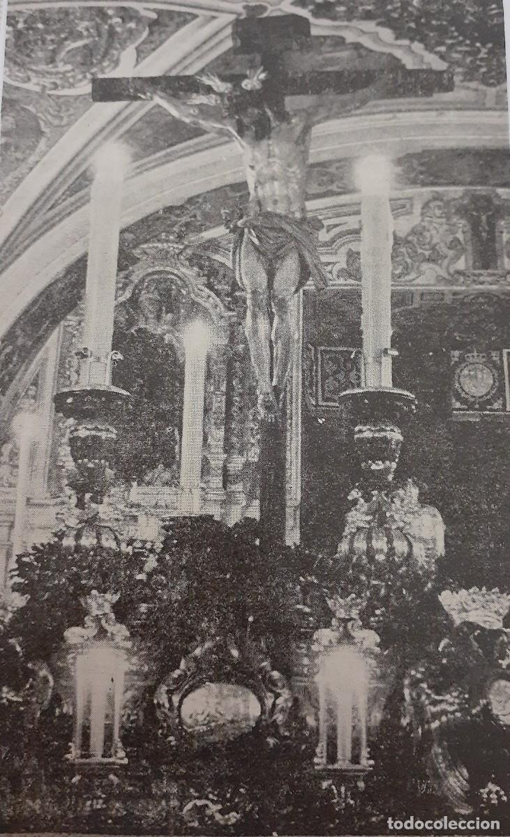 Coleccionismo: SEMANA SANTA SEVILLA, 1970, STMO. CRISTO DEL CALVARIO, RETAL PUBLICACION, 11X17 CM. APROX.