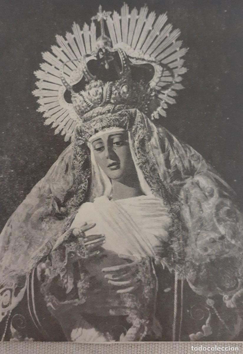 Coleccionismo: SEMANA SANTA SEVILLA, 1970, VIRGEN DE REGLA, RETAL PUBLICACION, 12X16 CM. APROX.