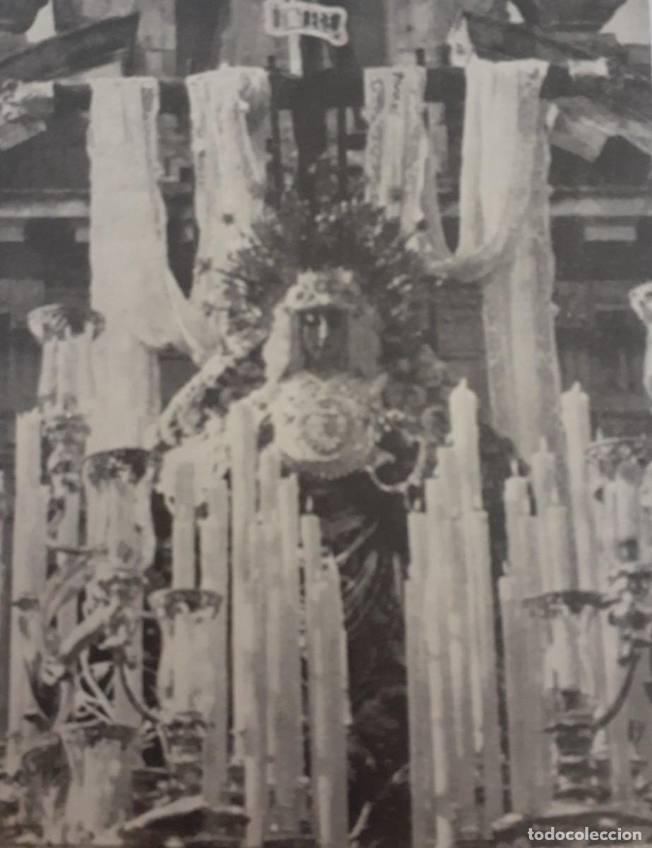 Coleccionismo: SEMANA SANTA SEVILLA, 1970, SOLEDAD DE SAN LORENZO, RETAL PUBLICACION, 12X15 CM. APROX.