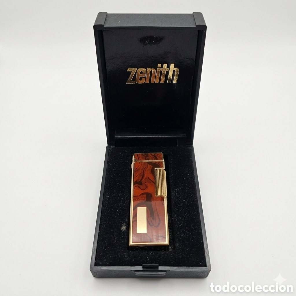 Coleccionismo: Encendedor Vintage Zenith Mercedes-Benz A&ntilde;os 70 - NUEVO SIN ESTRENAR - Con Caja