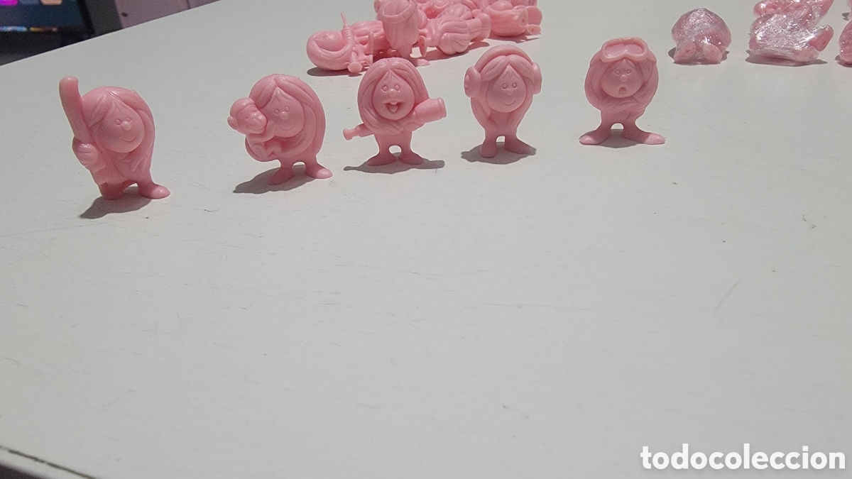 Coleccionismo: &iexcl;&iexcl;Gran oportunidad Lote de 37 figuras: figuras tipo Dunkin de Min y los sabios panrico, a&ntilde;os 80,